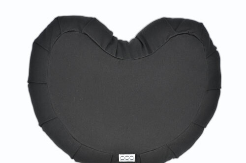 OOO-Meditationskudde Crescent Zafu Bovete - Svart