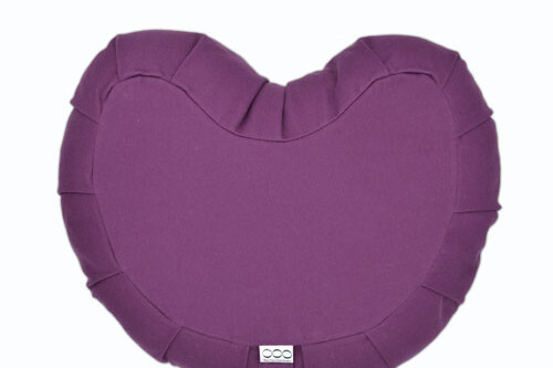 OOO-Meditationskudde Crescent Zafu Bovete - Lila