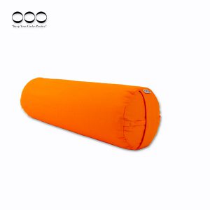 OOO-Yogabolster Rund Kapok - Orange