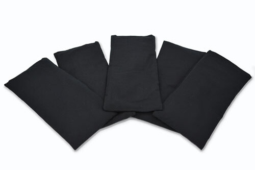 OOO-Ögonkudde Linfrö & Lavendel - Svart