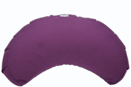 OOO-Meditationskudde Halvmåne Bovete - Lila